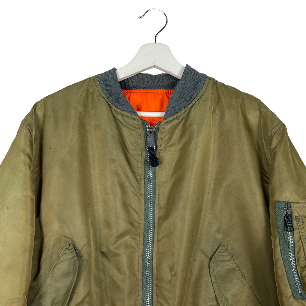 Alpha Industries 🔥 RIOT ANARCHY AFFA ALPHA MA-1 BOMBER JACKET Size US L / EU 52-54 / 3 - 3 Thumbnail