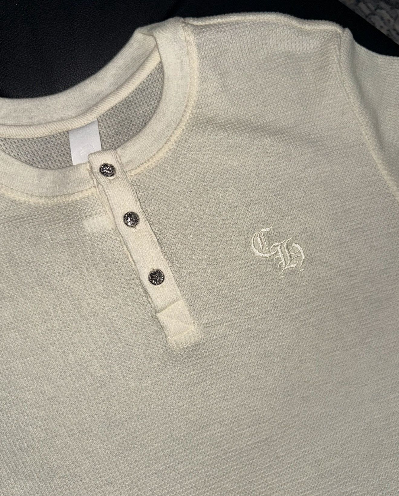 Chrome Hearts Chrome hearts henley snatch shirt Size US XL / EU 56 / 4 - 4 Thumbnail