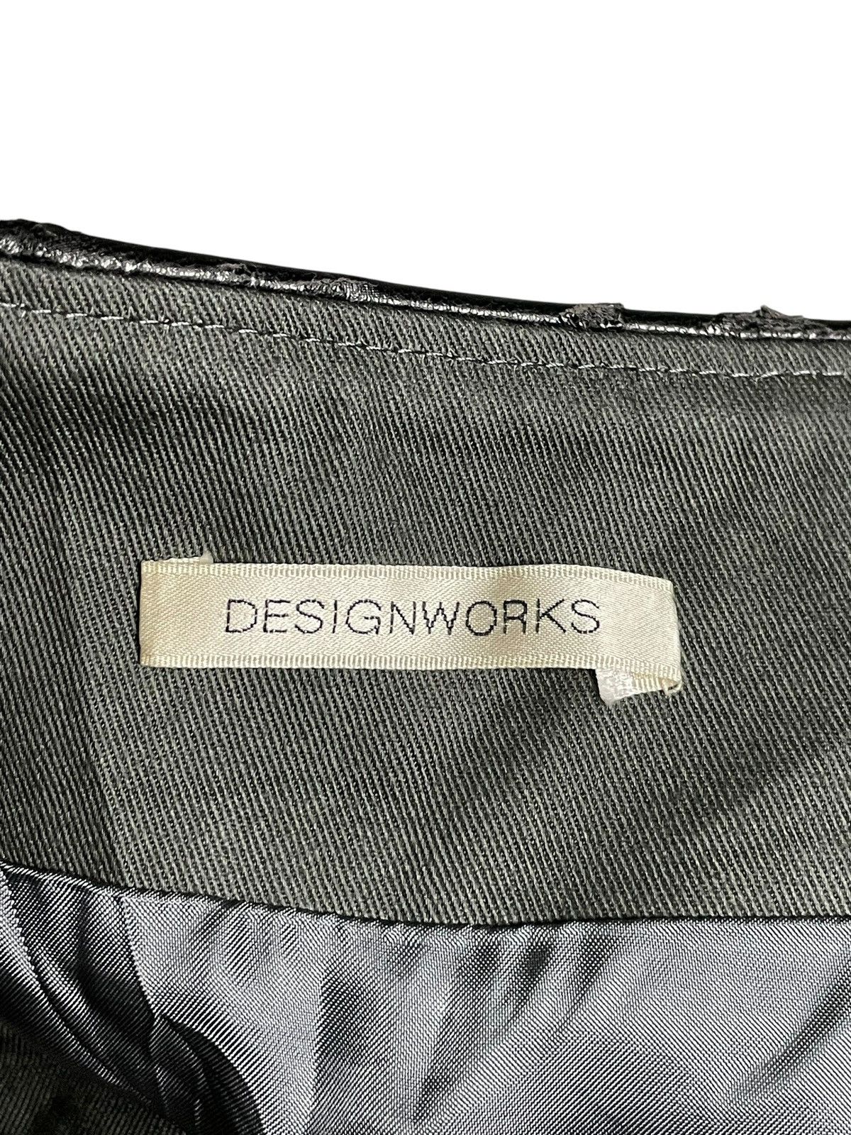 Japanese Brand Design Works Women’s Light Grey Skirt (26) Size 26" / US 2 / IT 38 - 6 Thumbnail