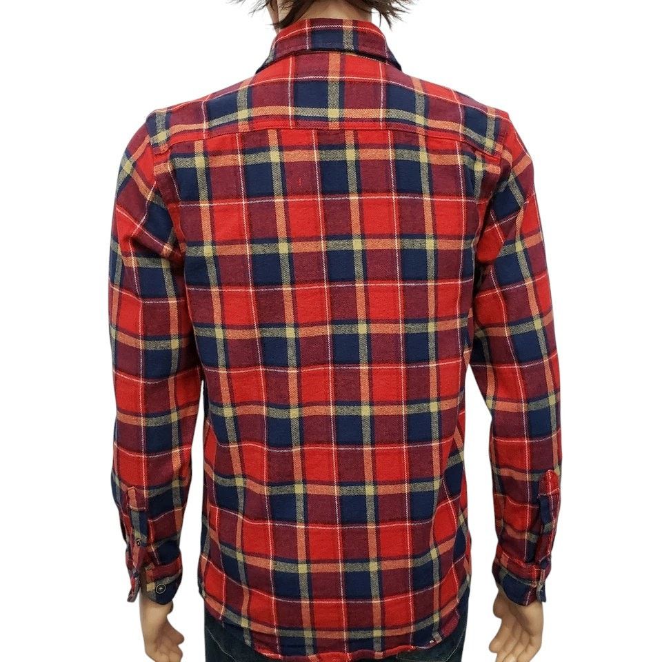 Lee Lee Stretch Flannel Shirt Tartan Plaid Men Regular fit M Size US M / EU 48-50 / 2 - 9 Thumbnail