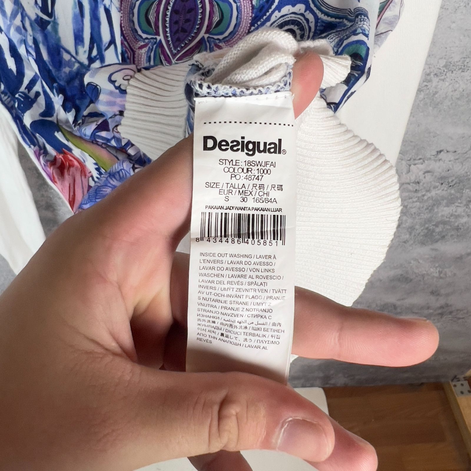 Desigual Desigual Sweater Women's Size S Multicolor Viscose ` Size S / US 4 / IT 40 - 5 Thumbnail