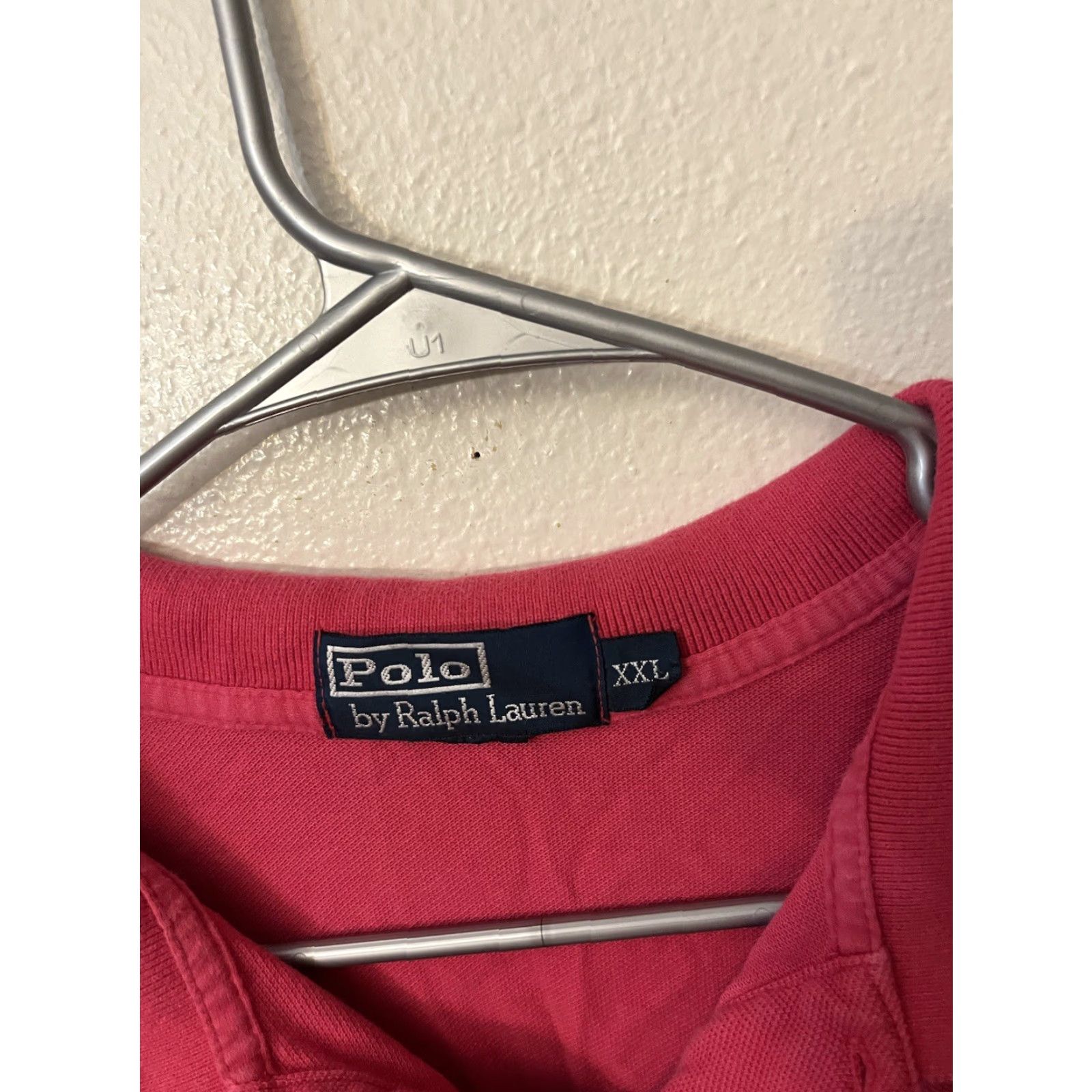 Polo Ralph Lauren VINTAGE Polo Ralph Lauren Polo Shirt Pink W/ Pony Size XXL Mens Polo Shirt Regular Fit Short Sleeve Cotton Logo 90s Classic Size US XXL / EU 58 / 5 - 3 Thumbnail