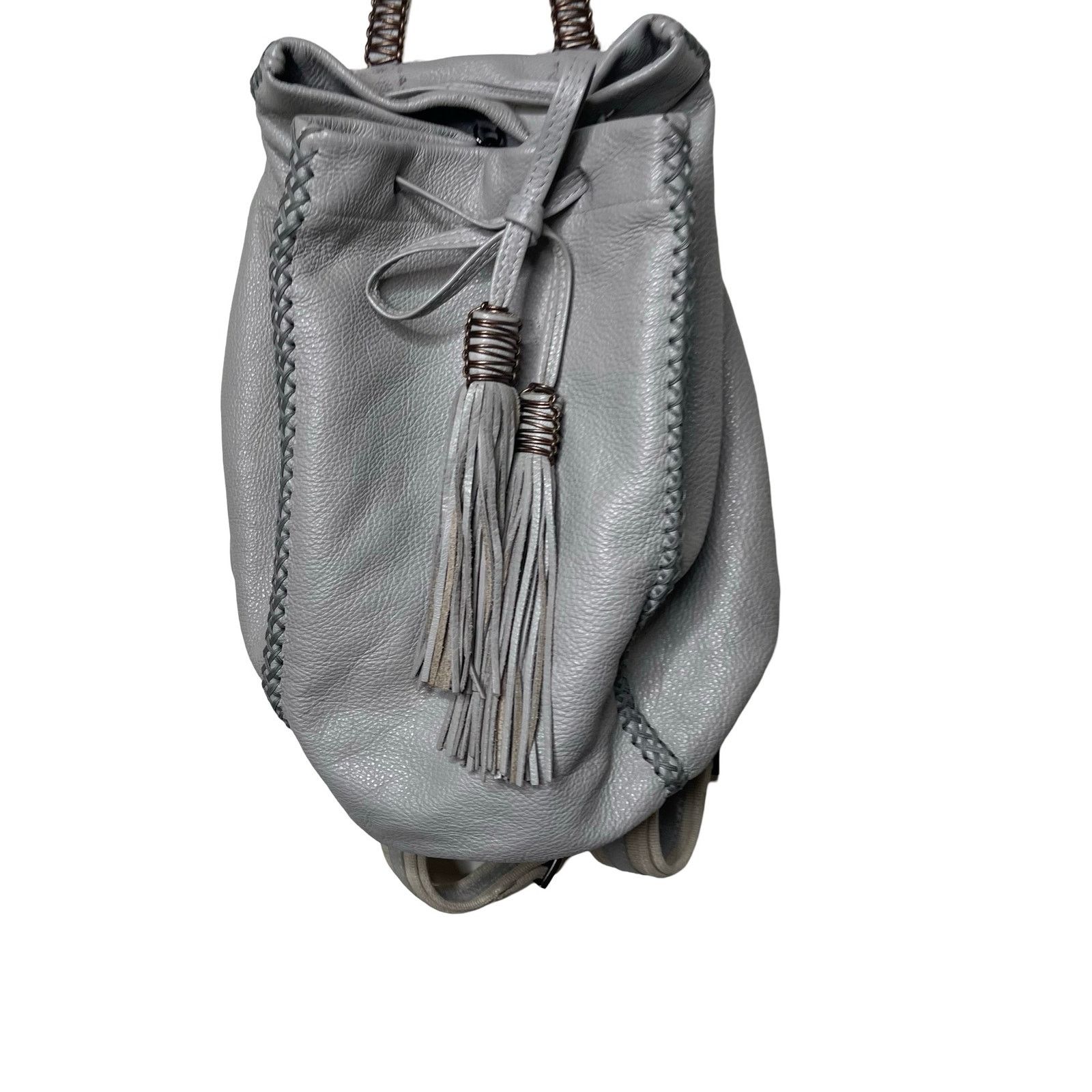 Other Callista BACKPACK IN GREY GRAINED LEATHER Size ONE SIZE - 2 Thumbnail