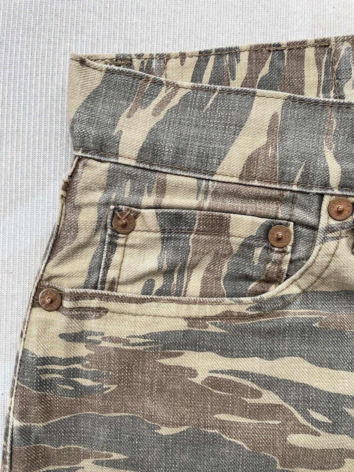 FOB Factory × Japanese Brand FOB Factory Camouflage Pants (P90) Size US 30 / EU 46 - 6 Thumbnail