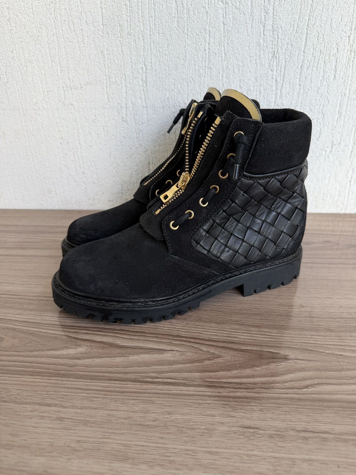 Balmain Suede Ranger boots Size US 6.5 / EU 39-40 - 1 Thumbnail