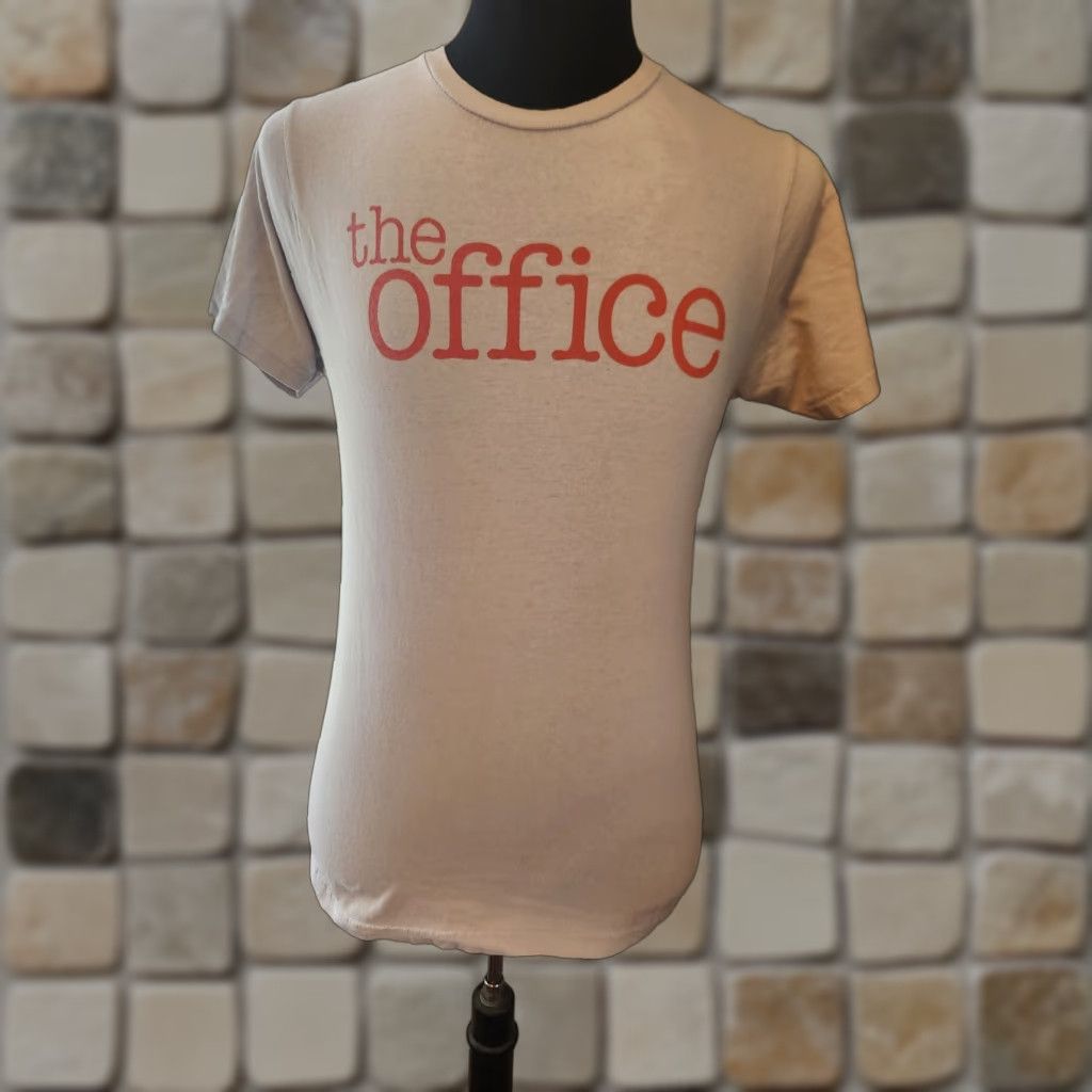 Vintage The OFFICE Shirt Mens Adult Medium Gray The OFFICE TV Logo Font Ripple Junction T-Shirt Cartoon Graphic Print Size US M / EU 48-50 / 2 - 1 Thumbnail