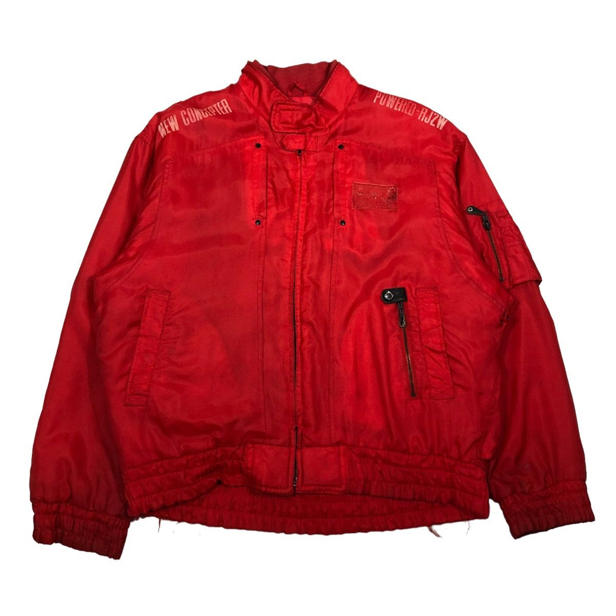 Kadoya 🔥BONDAGE PARACHUTE BIKER JACKET NEW CONCEPTER ISSEY MIYAKE Size US L / EU 52-54 / 3 - 2 Thumbnail