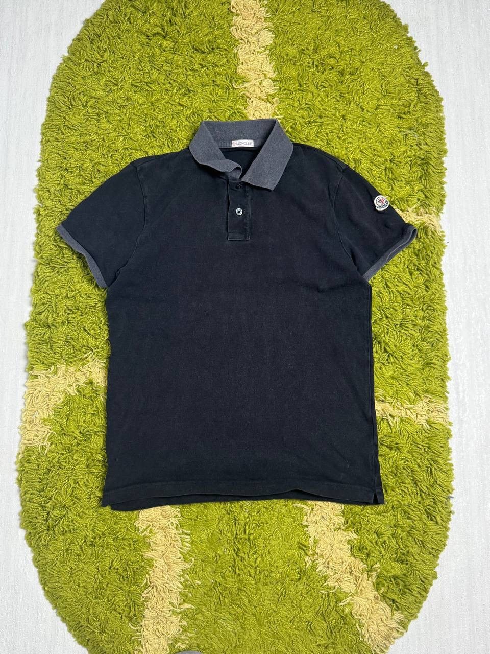 Moncler Washed Moncler Man Polo T Shirt Tee Size US S / EU 44-46 / 1 - 1 Thumbnail