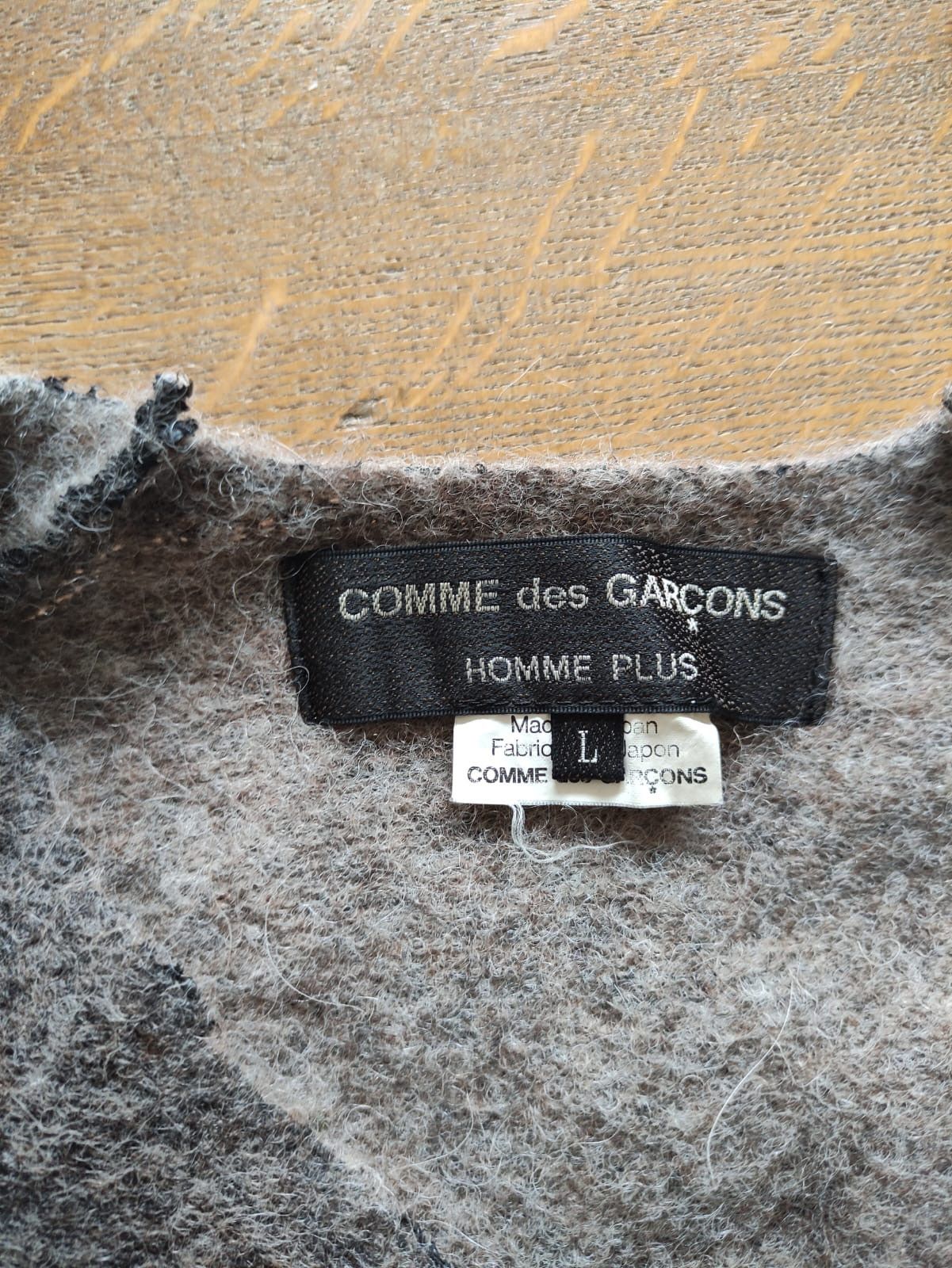 Comme des Garcons Homme Plus Vintage Comme des Garçons Homme Plus Sweater Size US L / EU 52-54 / 3 - 2 Thumbnail