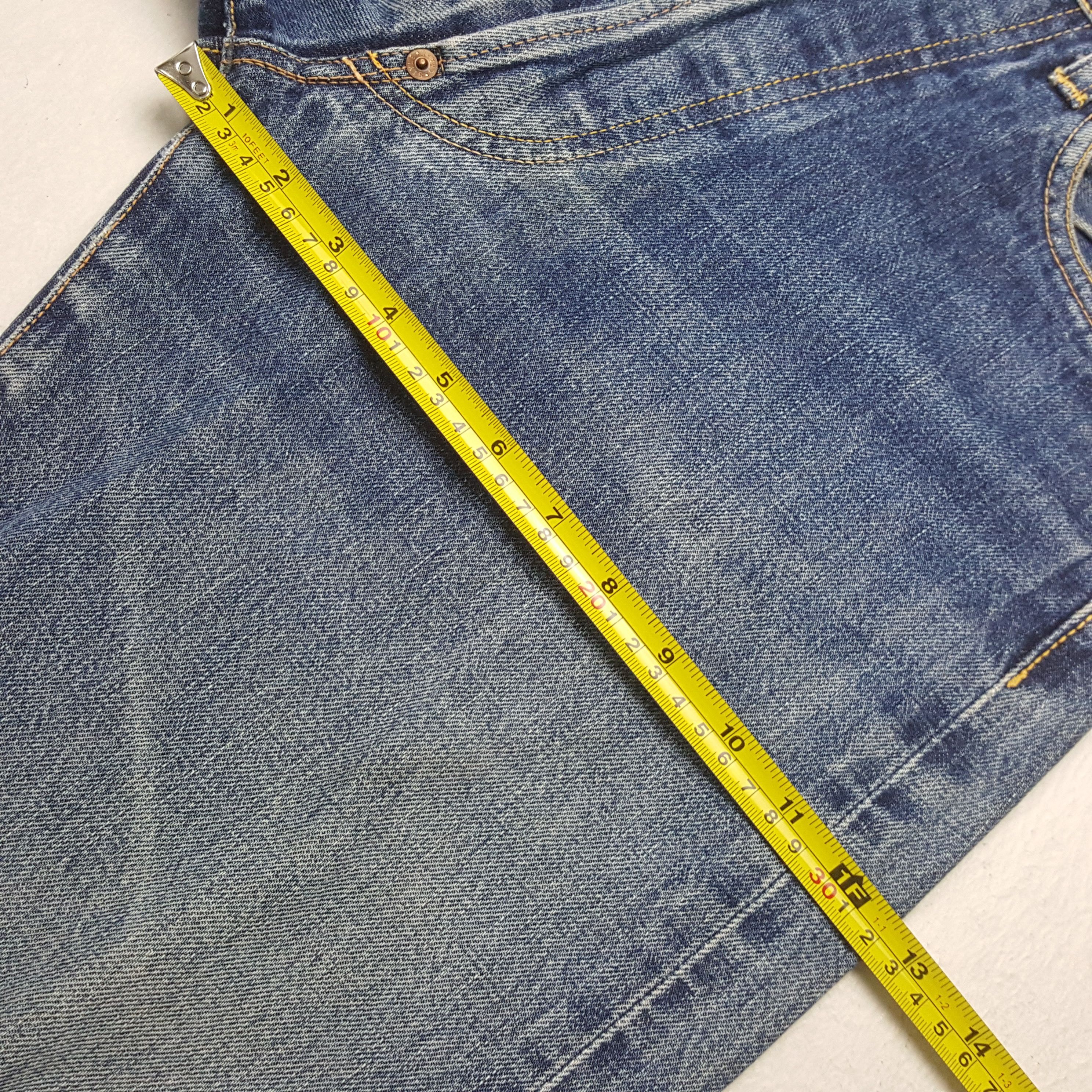 Evisu Vintage EVIS Japanese Brand Daicock Custom Style Jeans Size US 29 - 9 Thumbnail