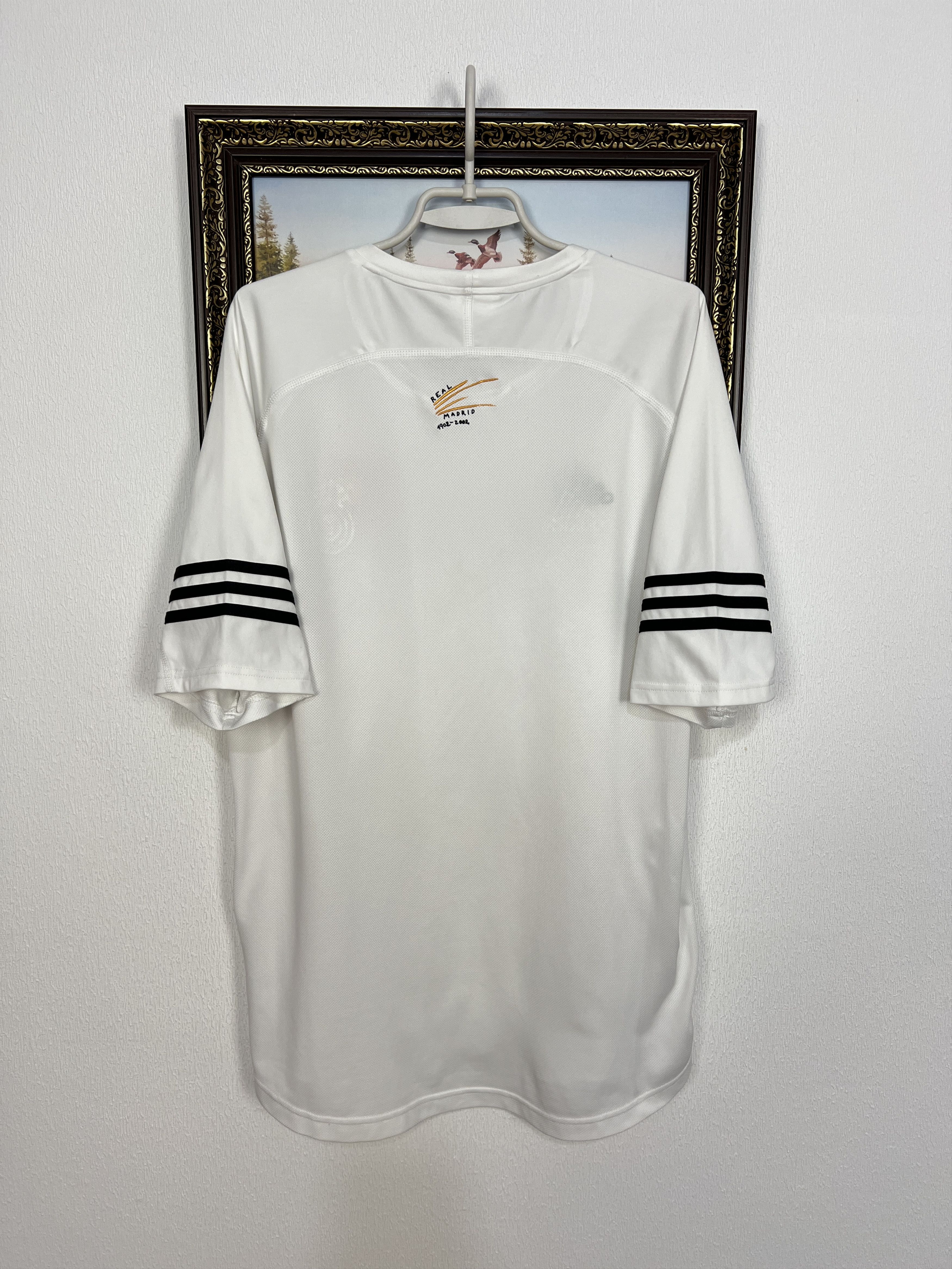 Adidas Vintage 90's Real Madrid Football Train Shirt Soccer Jersey Size US L / EU 52-54 / 3 - 9 Thumbnail