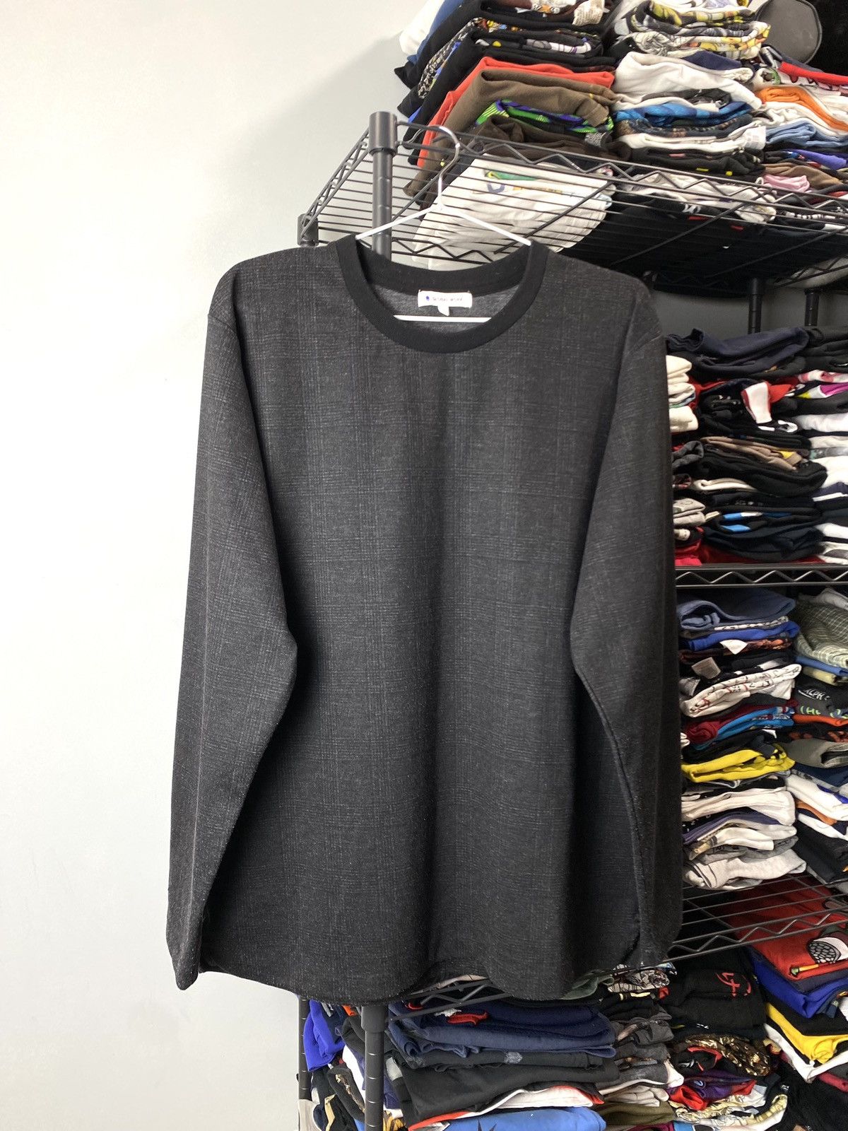 Global Work Rare! Japan Global Work Longsleeve Sweatshirt Number Nine Size US L / EU 52-54 / 3 - 1 Thumbnail