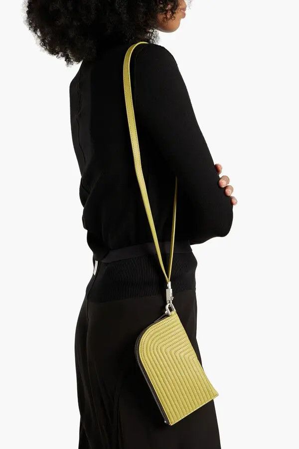 Rick Owens o1y0126 Size : OS / Crossbody Bag in Lime Green Size ONE SIZE - 5 Thumbnail