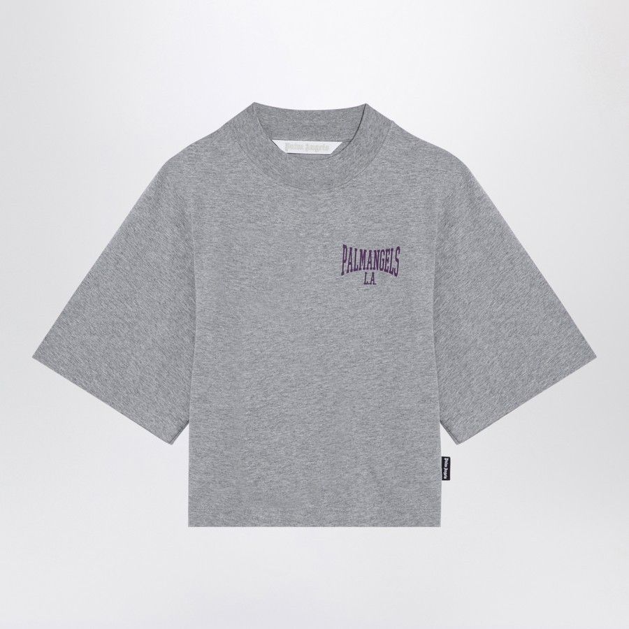 Palm Angels o1d2blof0924 T-shirt In Grey Size S / US 4 / IT 40 - 1 Thumbnail