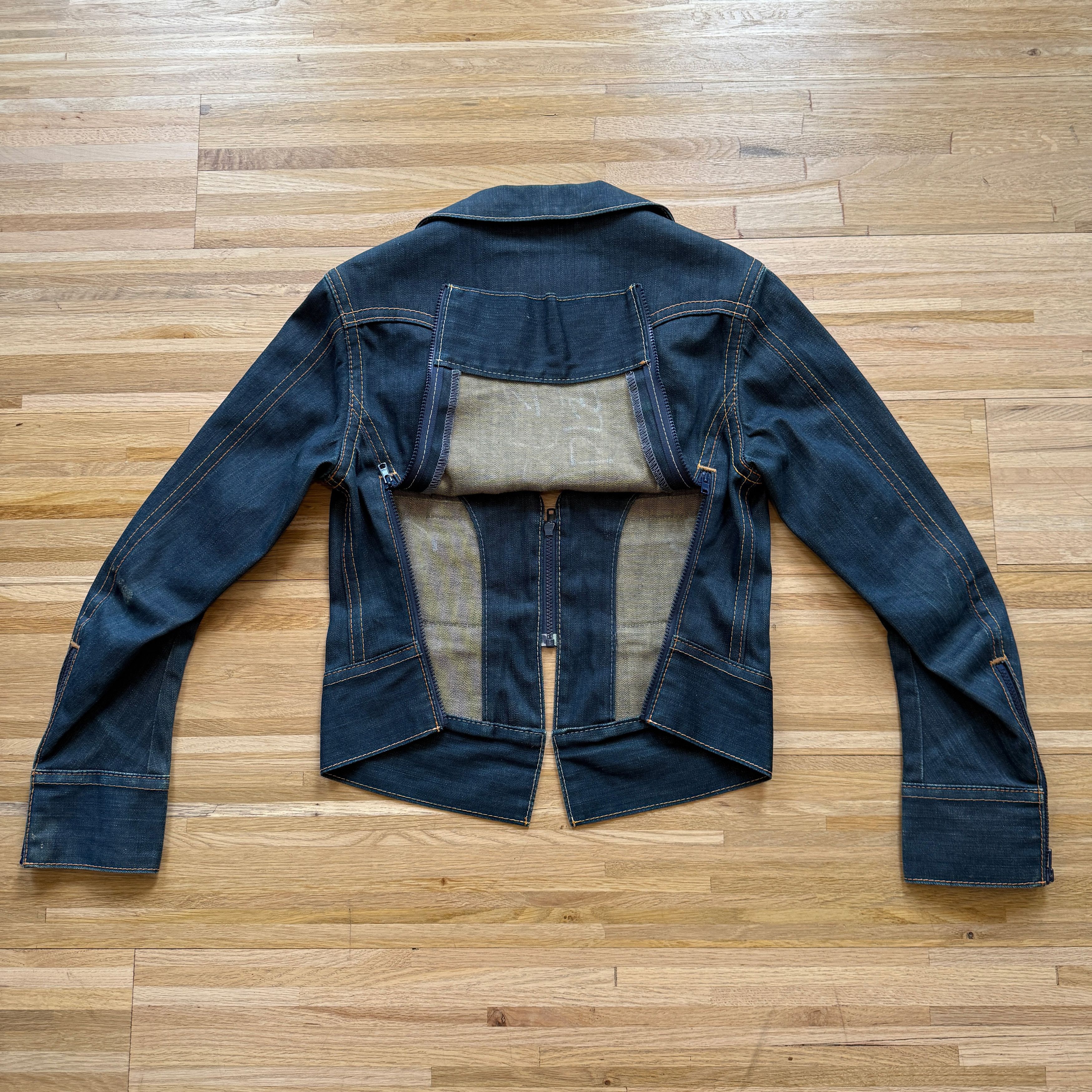 Levi's Rare Levi’s RED Sample Denim Jacket – Circa 1999 6 SM/MED Size M / US 6-8 / IT 42-44 - 7 Thumbnail