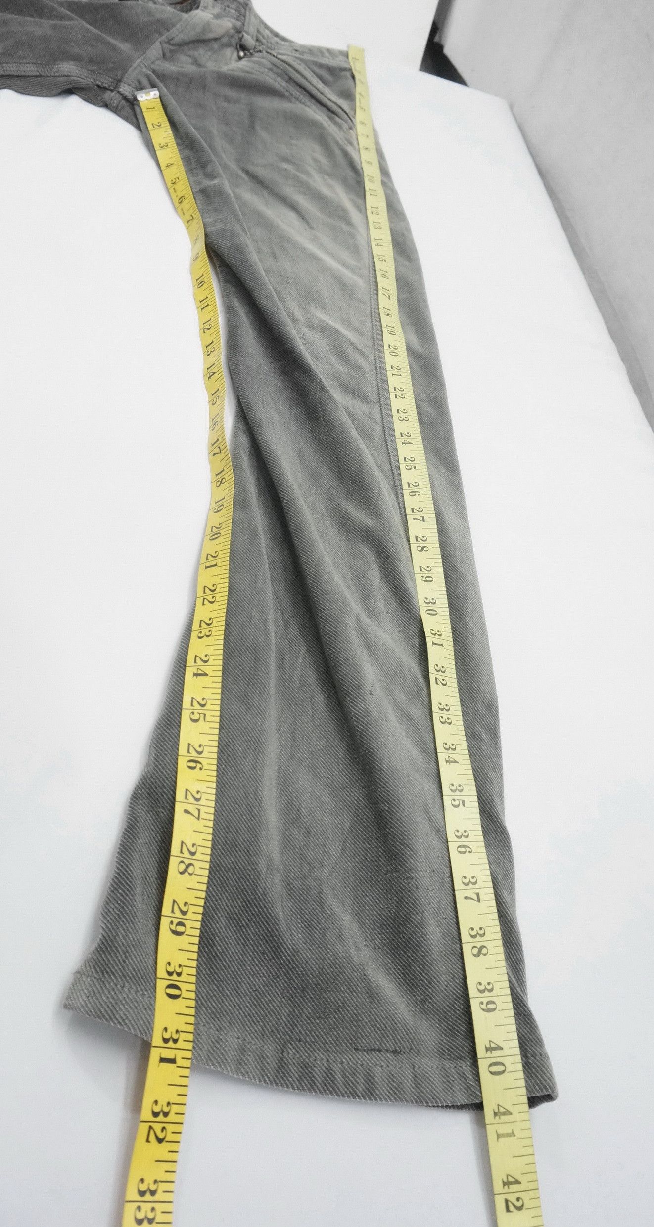 Nicole Club NICOLE CLUB FOR MEN Vintage Lowrise Faded Twisted Leg Pants Size US 29 - 11 Thumbnail