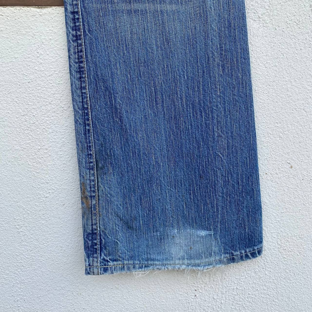 Edwin FLARED VTG EDWIN JAPAN STONEWASH CLAWMARK REDBUTTON BJ07-14 Size US 30 / EU 46 - 9 Thumbnail