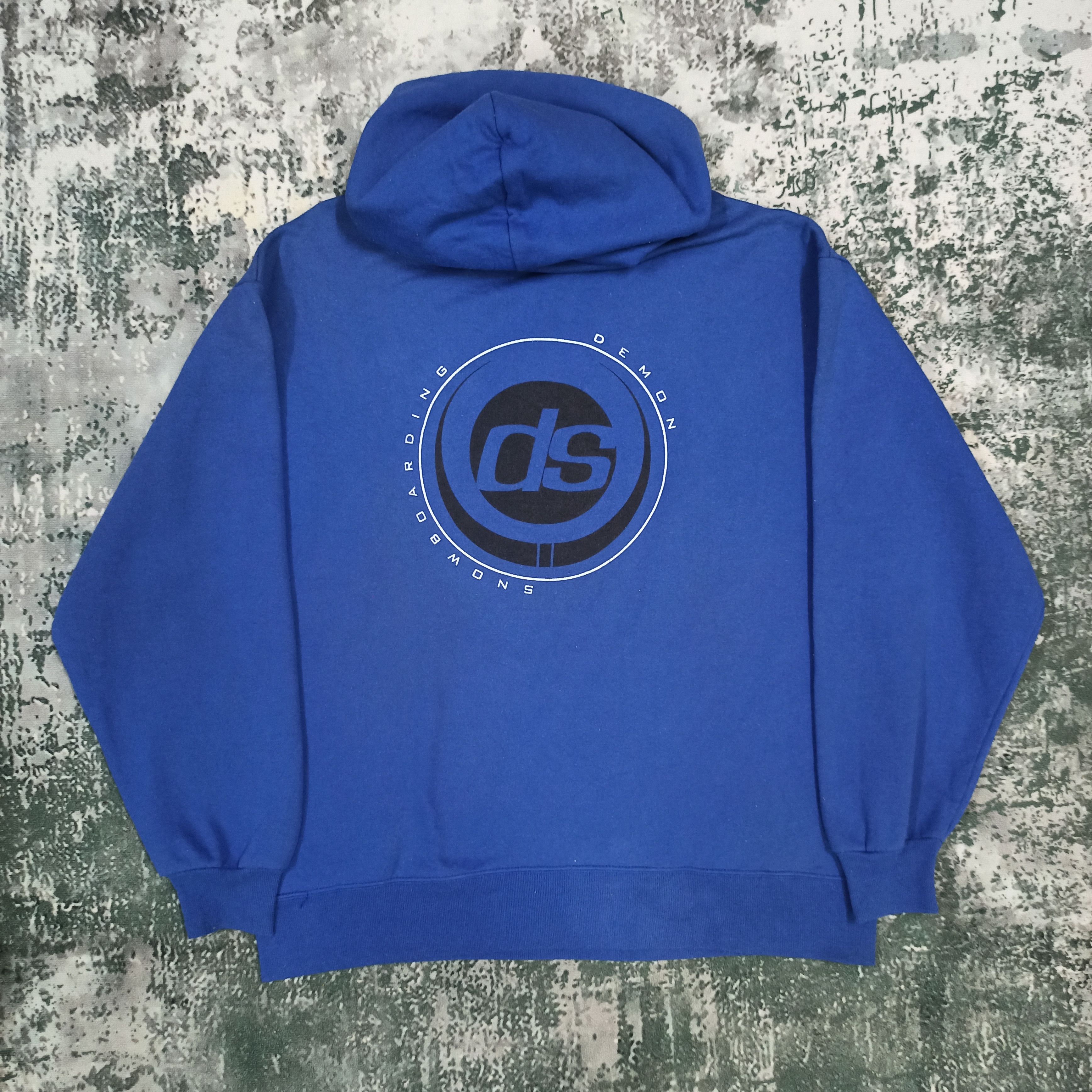 Demon Vintage Demon Snowboarding Hoodie rare Size US L / EU 52-54 / 3 - 3 Thumbnail