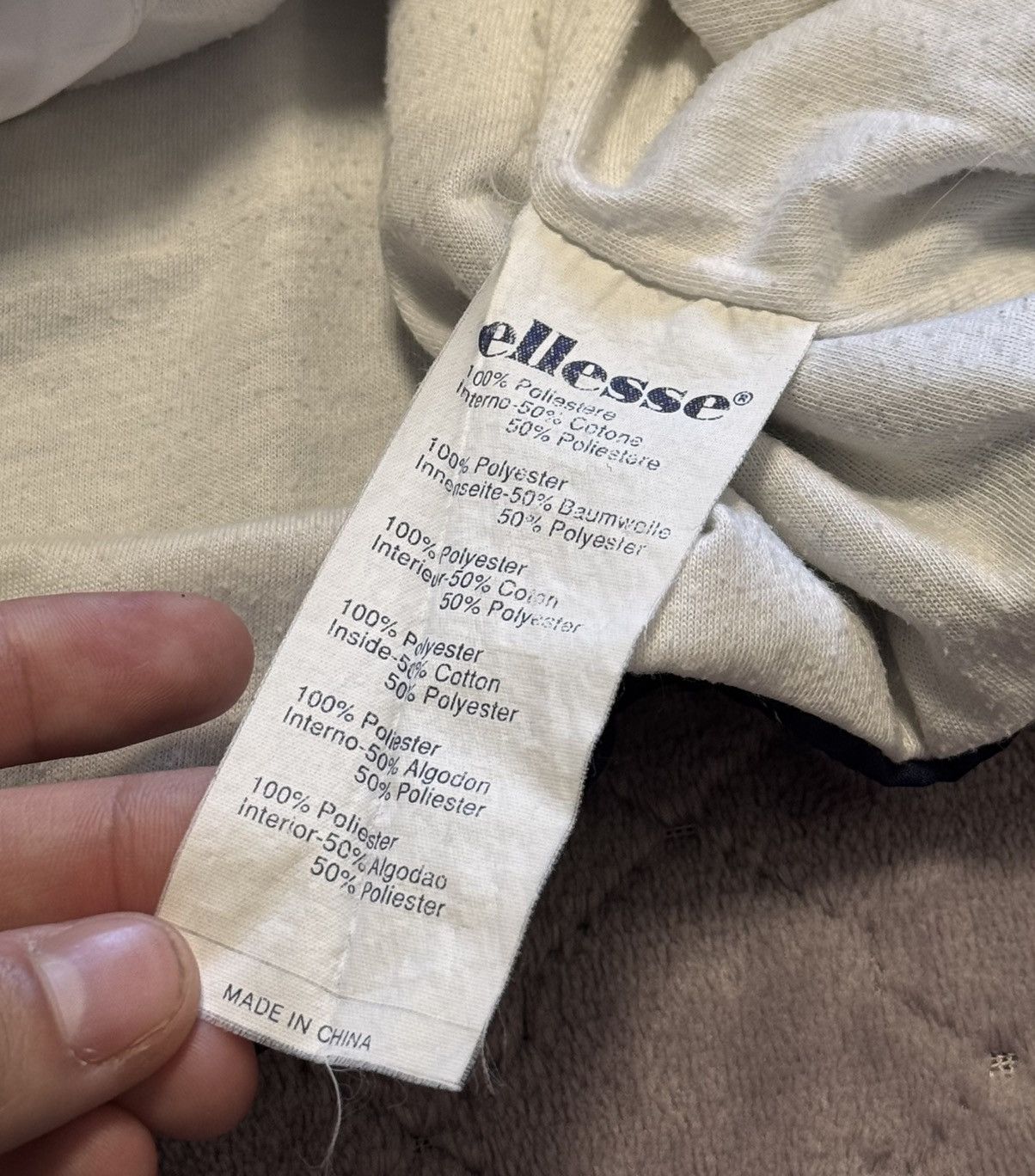 Ellesse × Vintage Vintage 2000s Ellesse Zip Up Light Jacket L Size US L / EU 52-54 / 3 - 12 Thumbnail