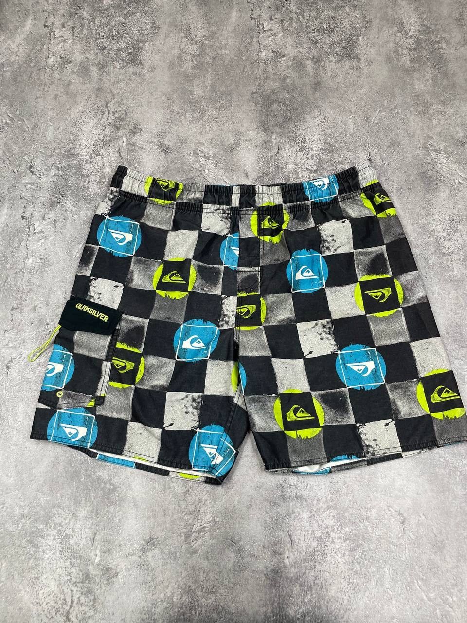 Quiksilver Quiksilver Men Swim Shorts Black Check Size W32 Size US 32 / EU 48 - 1 Thumbnail