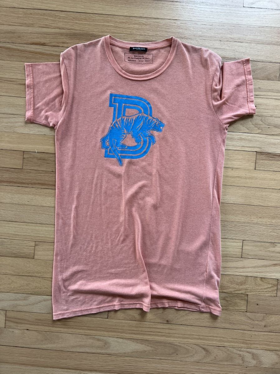 Balmain Balmain Decarnin era T shirt Size US M / EU 48-50 / 2 - 1 Thumbnail