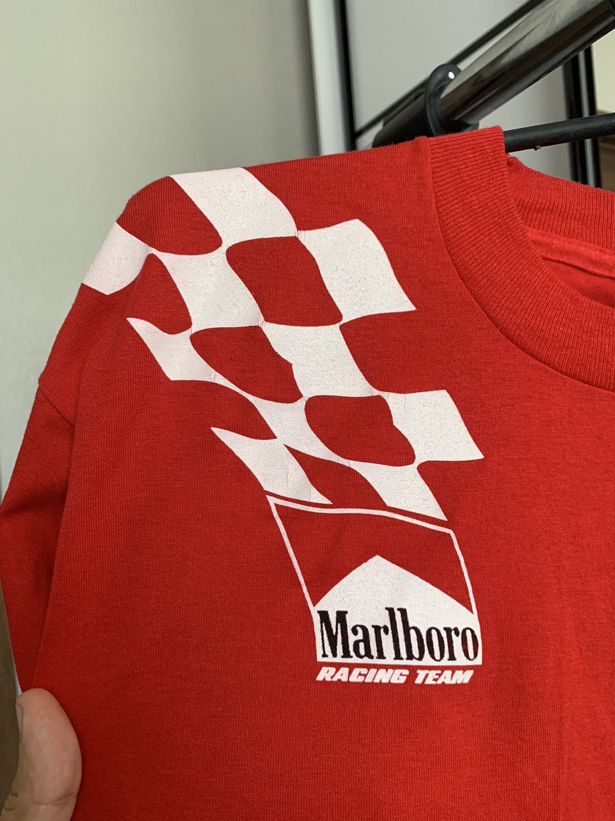 Marlboro Marlboro Racing Team T-Shirt Vintage 80s USA Size US XL / EU 56 / 4 - 6 Thumbnail