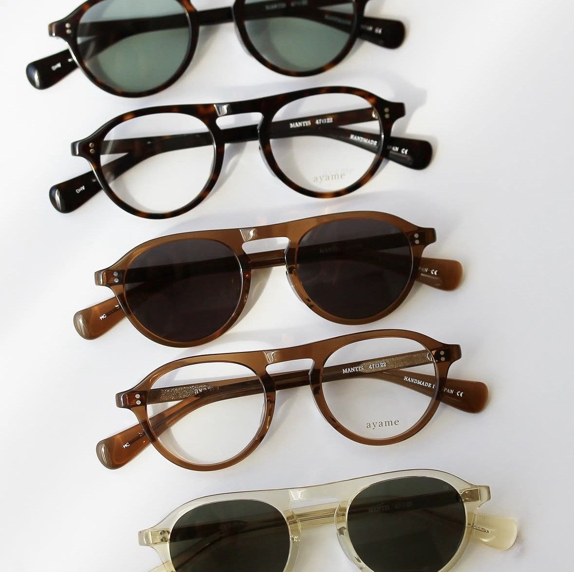 Japanese Brand Ayame Japan Mantis Sunglasses Size ONE SIZE - 2 Thumbnail