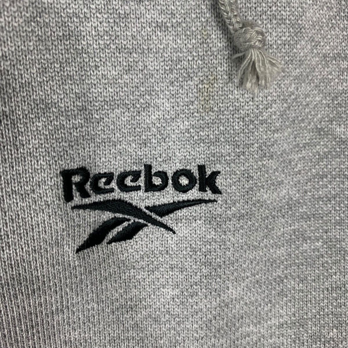 Reebok REEBOK Small Logo Zipper Hoodie Sweatshirt #1341-C60 Size US S / EU 44-46 / 1 - 17 Thumbnail