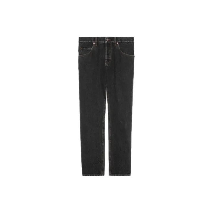 Gucci Gucci Black Tapered Denim Pants for Men Size US 32 / EU 48 - 1 Thumbnail