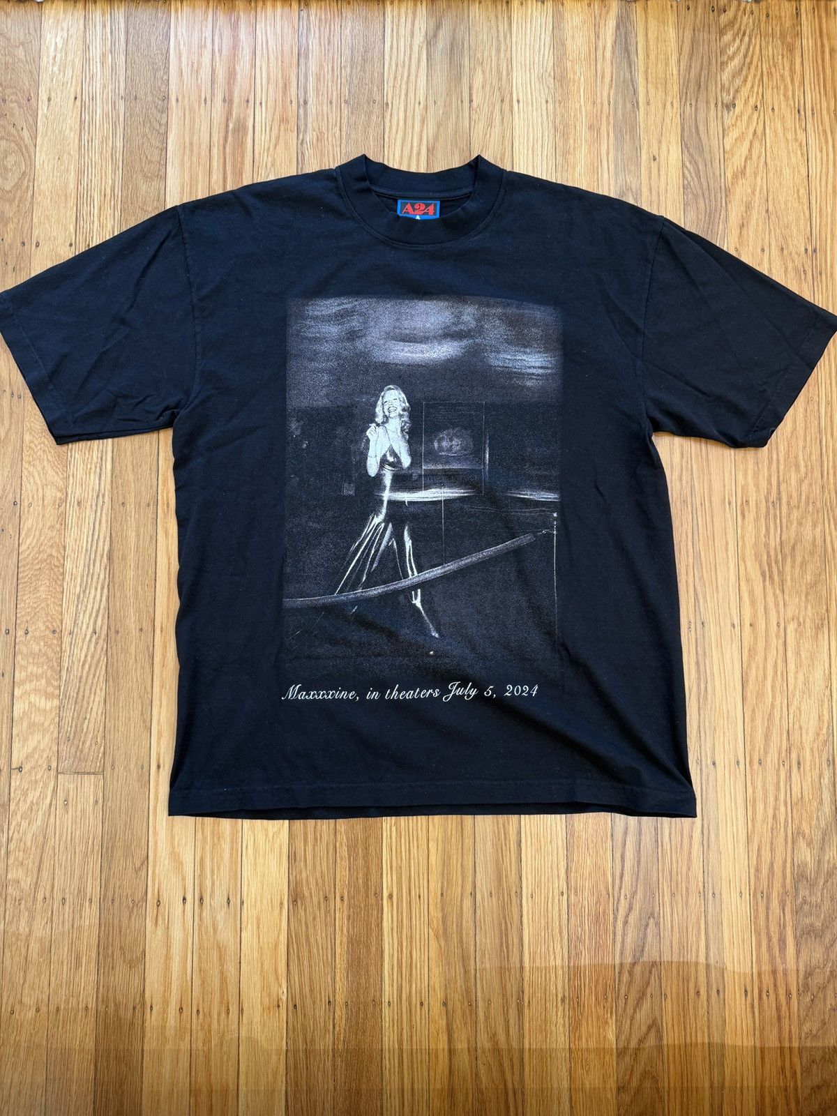 A24 A24 Black Googly Eye Puff Print shirt | Grailed