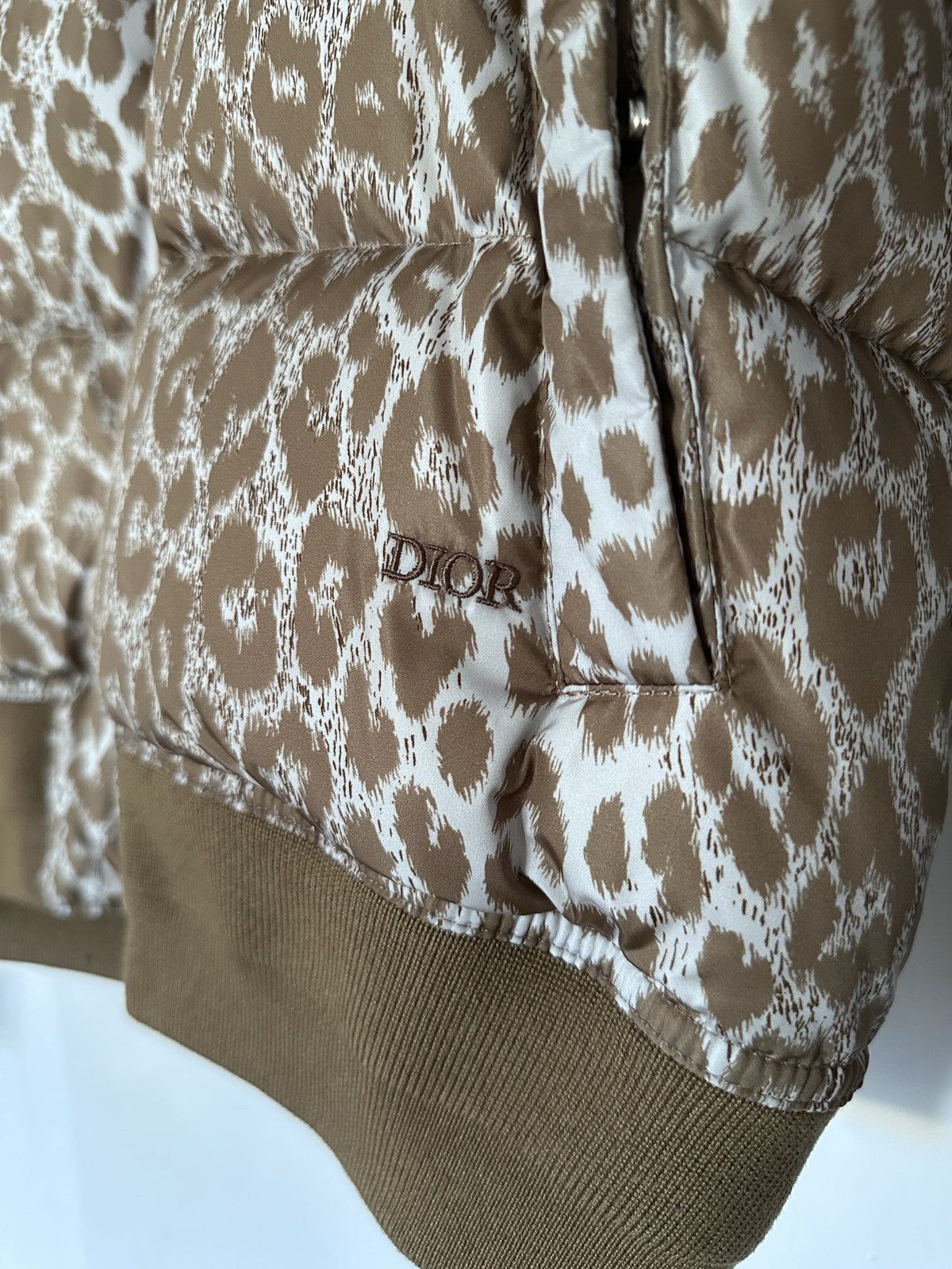 Dior Christian dior leopard men’s bomber down jacket Size US S / EU 44-46 / 1 - 5 Thumbnail