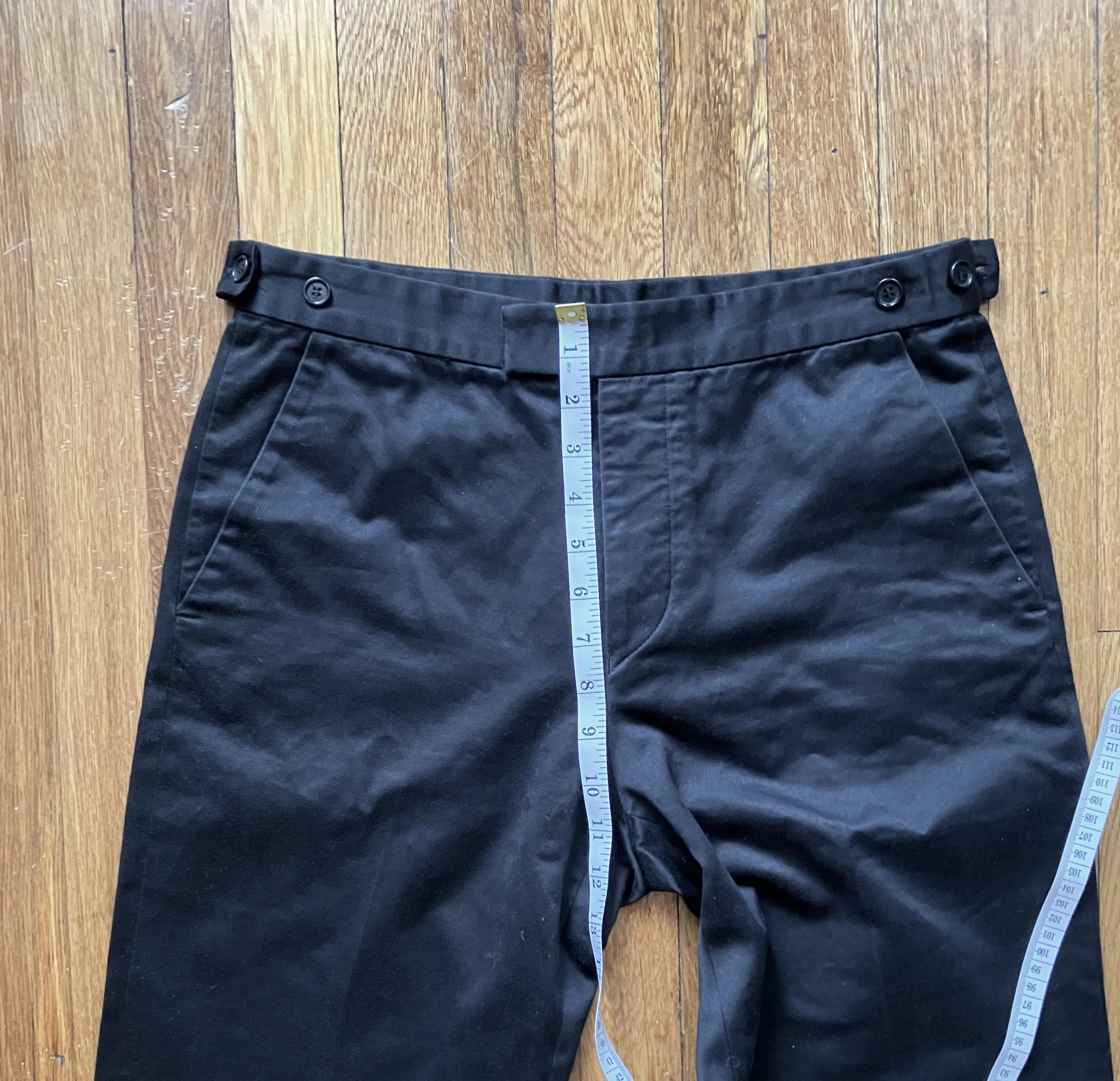 Helmut Lang Helmut Lang archival 90s cotton sateen tailored pants 30" Size 30" / US 8 / IT 44 - 5 Thumbnail