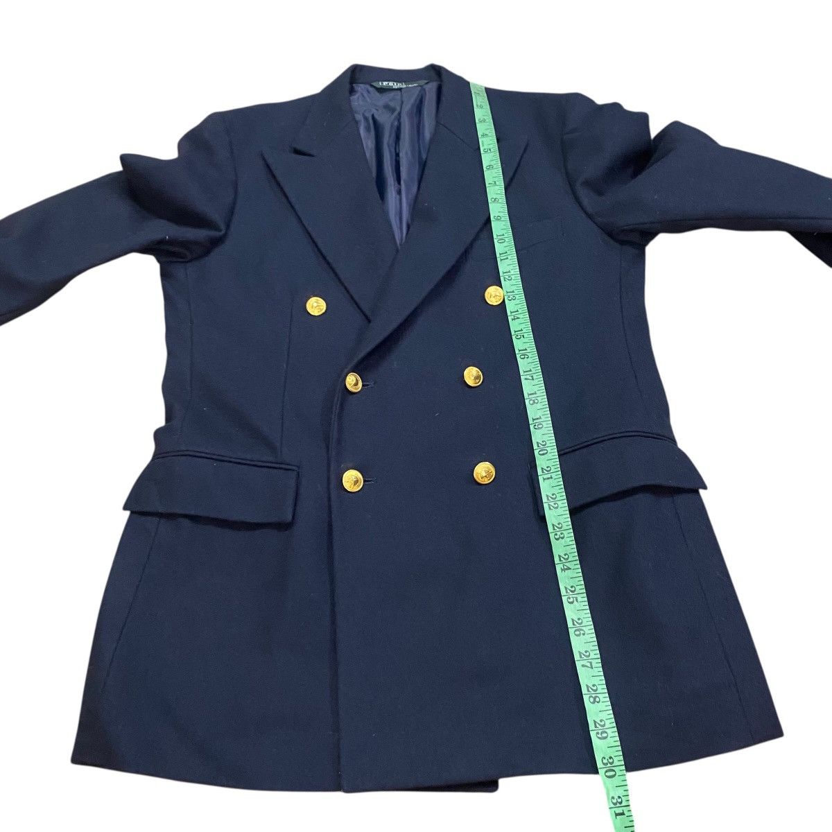 Polo Ralph Lauren Vintage Polo Ralph Lauren Double Breasted Blazer Size 170 Size 40R - 16 Thumbnail