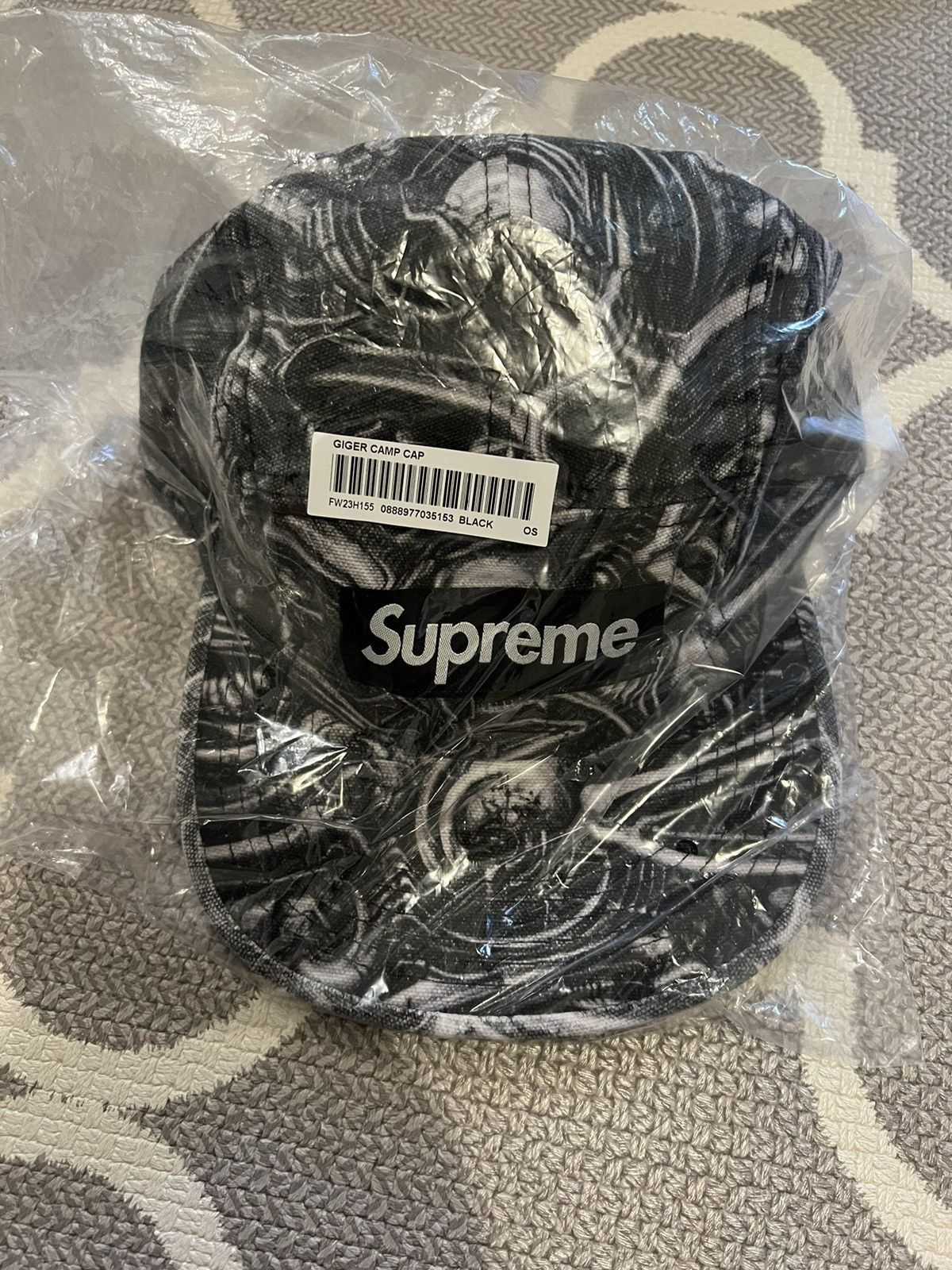 Buy Supreme H.R. Giger Camp Cap 'Black' - FW23H155 BLACK