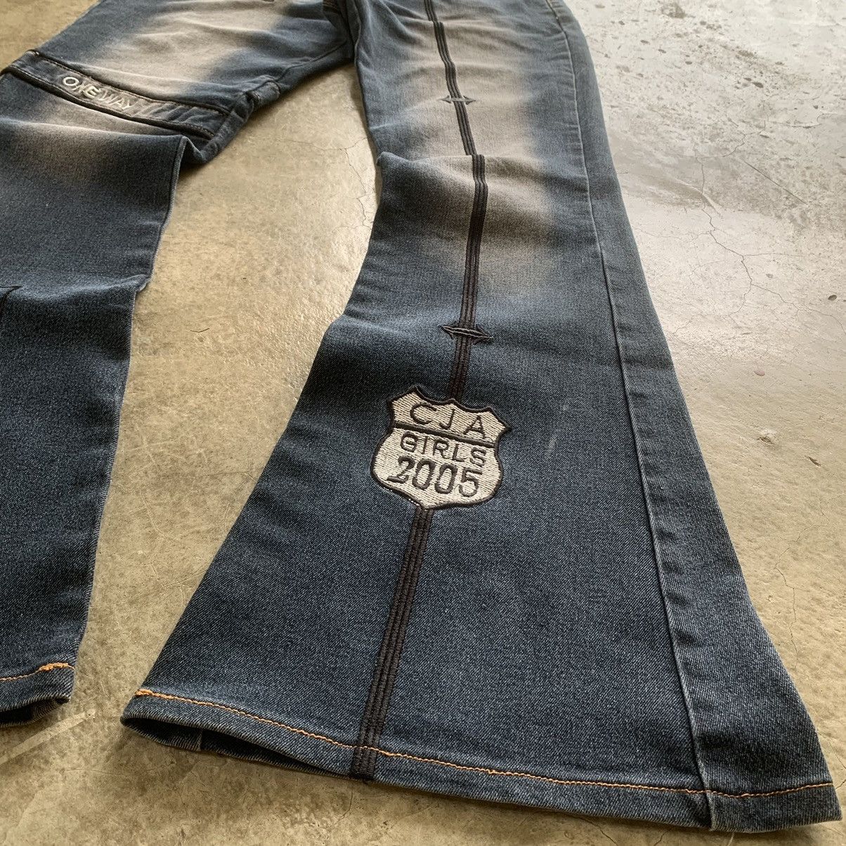 Japanese Brand × Tornado Mart Trust Club Japan Flared Jeans Size 28" / US 6 / IT 42 - 2 Thumbnail