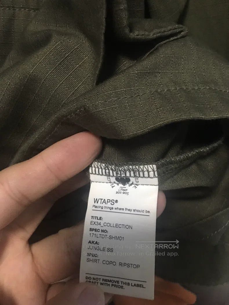 Wtaps Wtaps Short-sleeved four-pocket military green Size US XL / EU 56 / 4 - 3 Thumbnail