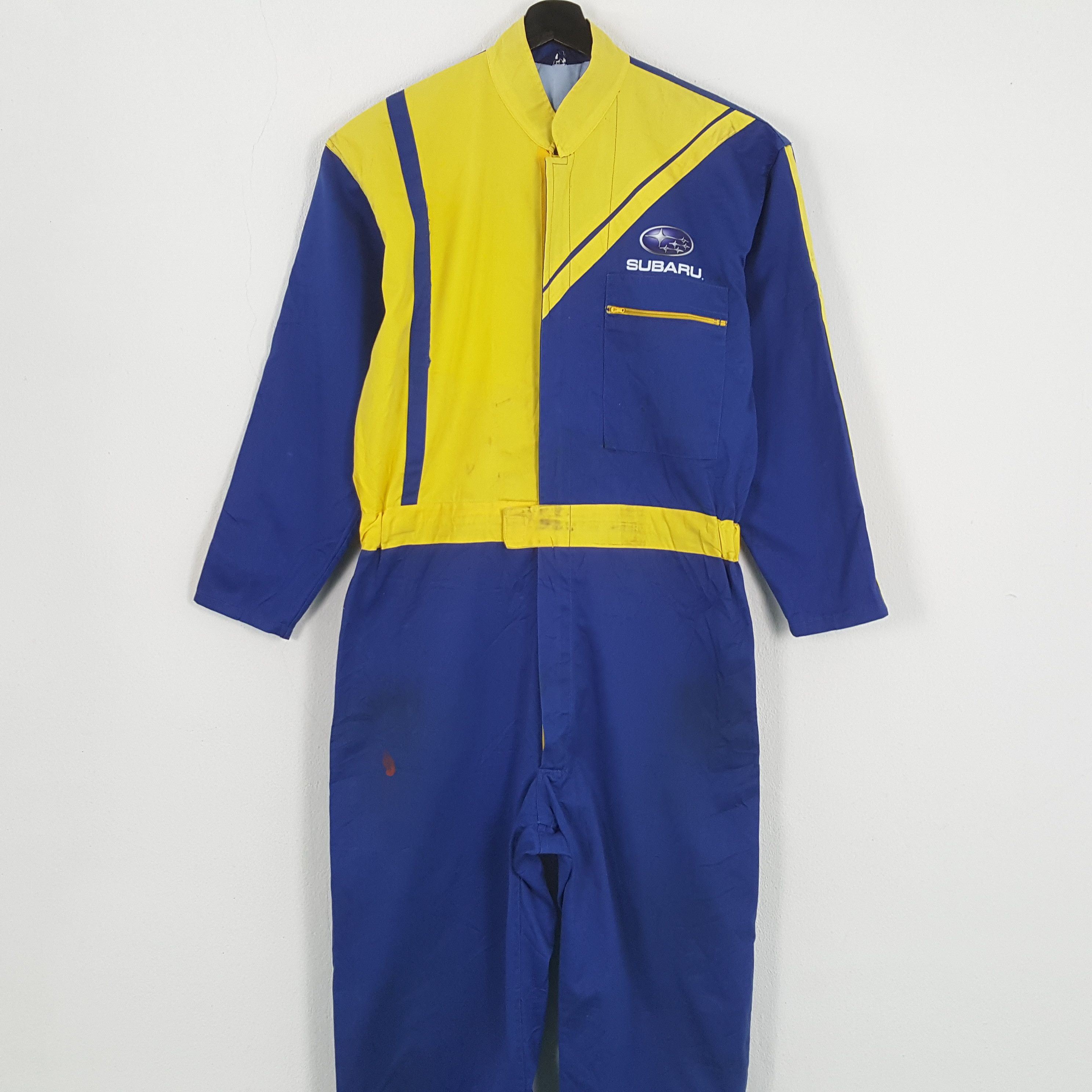 Japanese Brand × Vintage SUBARU Motorsports Custom Art Coverall Jacket Size US M / EU 48-50 / 2 - 5 Thumbnail