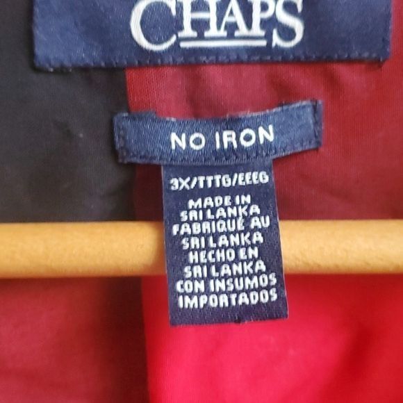 Chaps Chaps Icon Black Red Plaid Long Sleeve Casual Button Down Sz Size US XXL / EU 58 / 5 - 4 Thumbnail