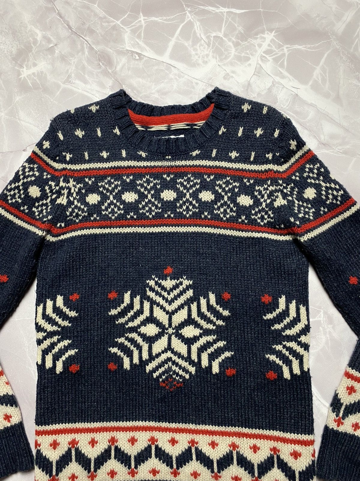 Peak Performance Peak Performance Fair Isle Nordic Snowflake Sweater Men's M Size US M / EU 48-50 / 2 - 3 Thumbnail