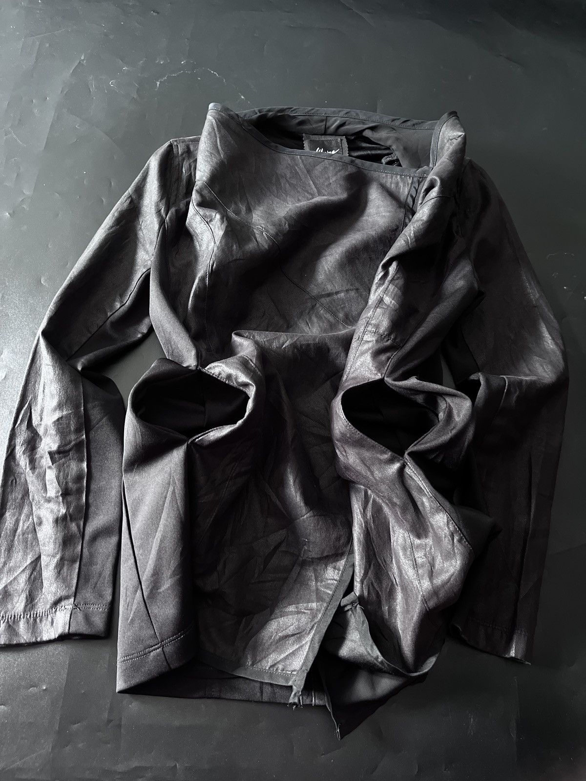 Japanese Brand Japanese Nihaize Asymmetric jacket lgb style Size US S / EU 44-46 / 1 - 3 Thumbnail
