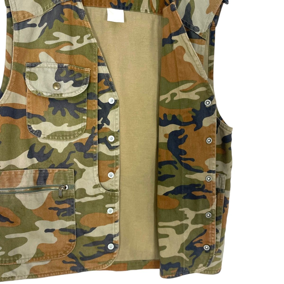 If Six Was Nine Vintage Capitan Japanese Brand Vest Jacket Camo Military Size US S / EU 44-46 / 1 - 13 Thumbnail