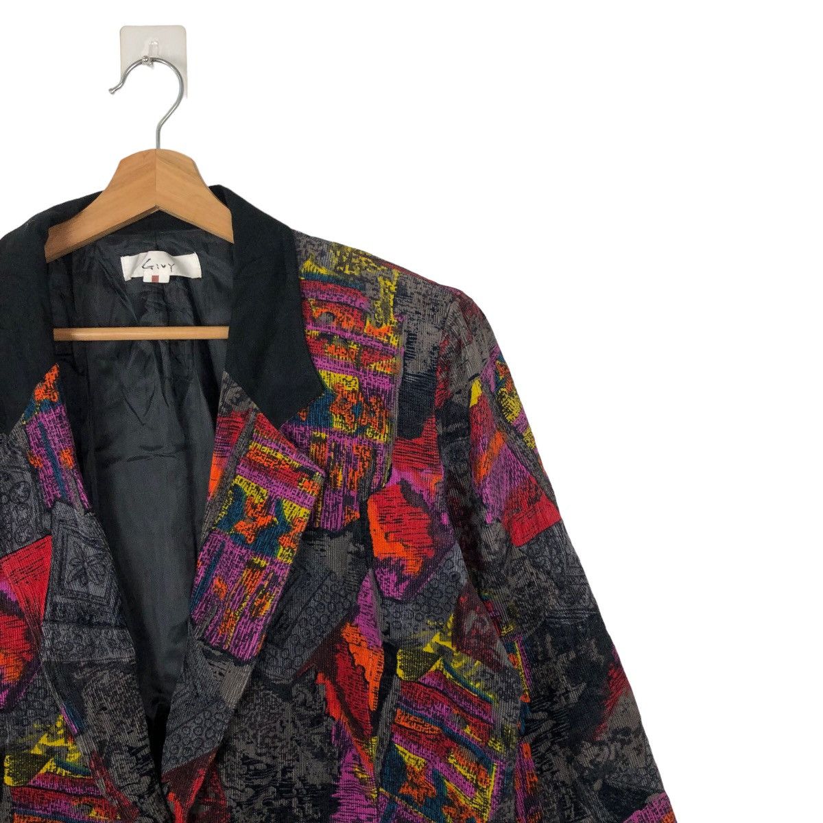Japanese Brand VINTAGE GIVY JAPAN ART FULL PRINT SPLASH DESIGN Size US M / EU 48-50 / 2 - 5 Thumbnail