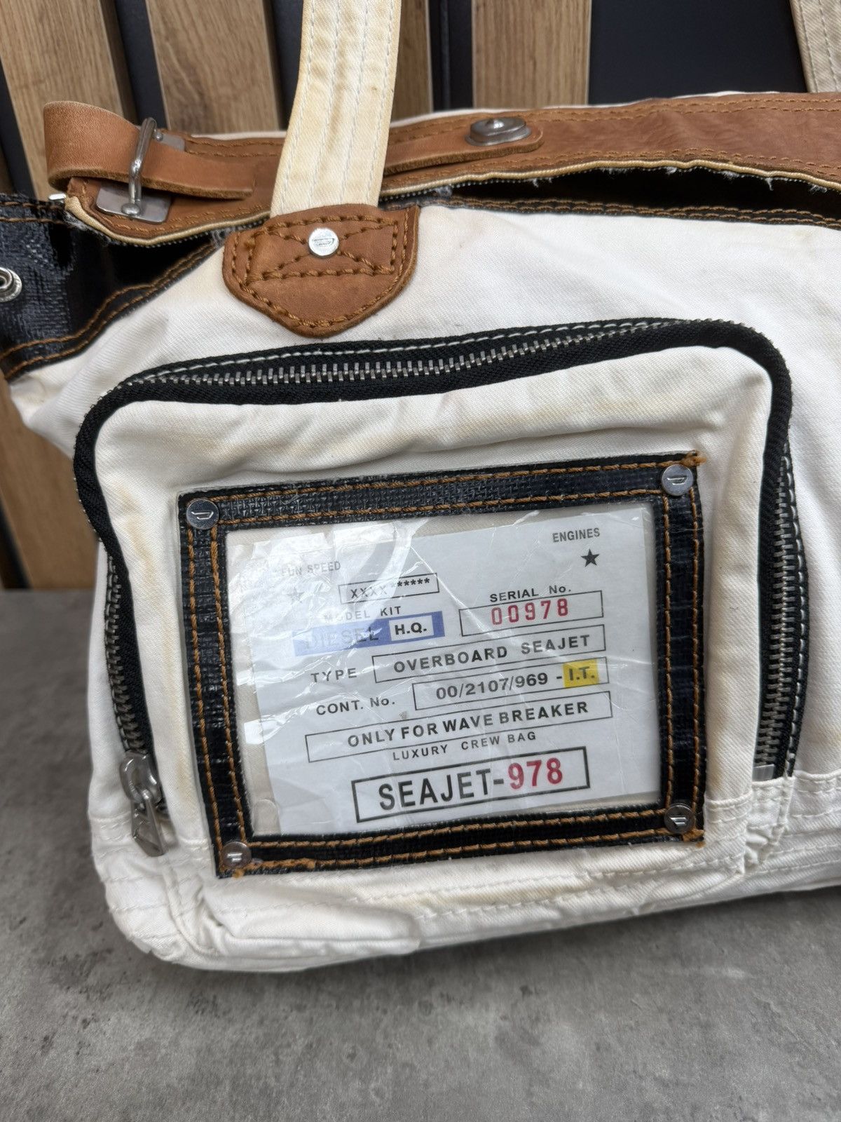 Diesel Vintage Diesel Archive Overboard Seajet Bag Unisex Size ONE SIZE - 2 Thumbnail