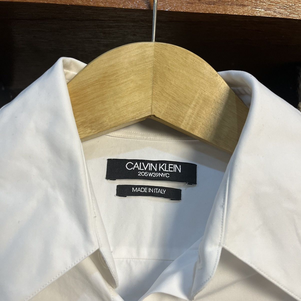 Raf Simons CALVIN KLEIN 205W39NYC Embroidered History Shirt Size US M / EU 48-50 / 2 - 11 Thumbnail