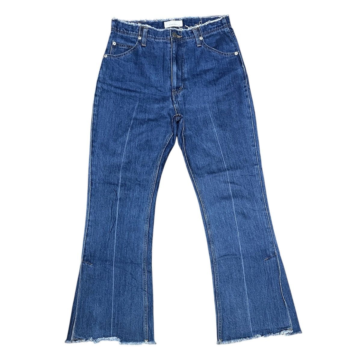 Designer × Japanese Brand × Vintage PHEENY FLARED DENIM VINTAGE JEANS Size 29" - 1 Thumbnail