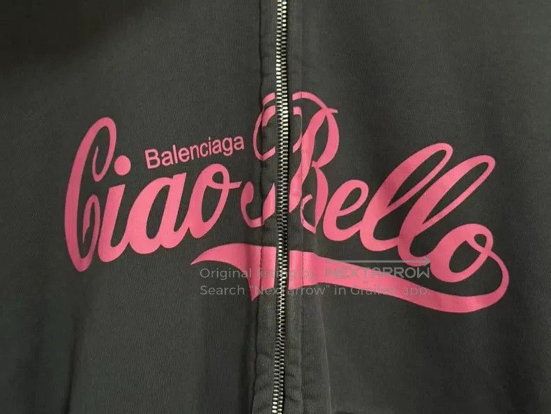 Balenciaga Balenciaga Zip Hoodie Size US XS / EU 42 / 0 - 3 Thumbnail