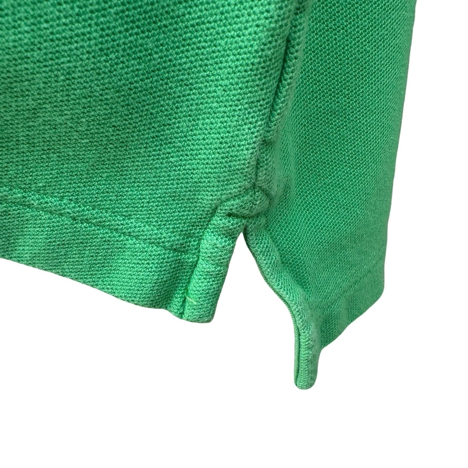 Chaps Chaps Mens Medium Green Short Sleeve Pique Cotton Polo Shirt Size US M / EU 48-50 / 2 - 11 Thumbnail