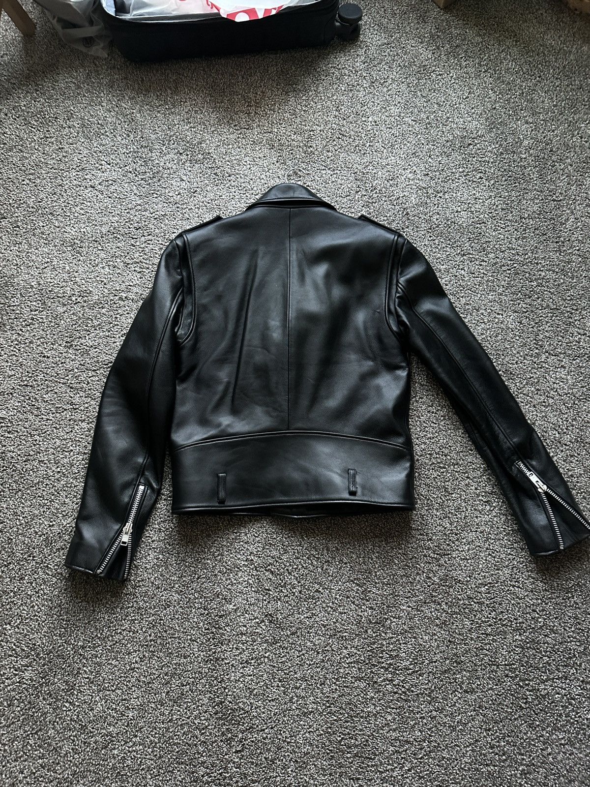 Falcon Garments Falcon Garments Lambskin Leather Biker Moto Jacket Black 36 Size US S / EU 44-46 / 1 - 2 Thumbnail