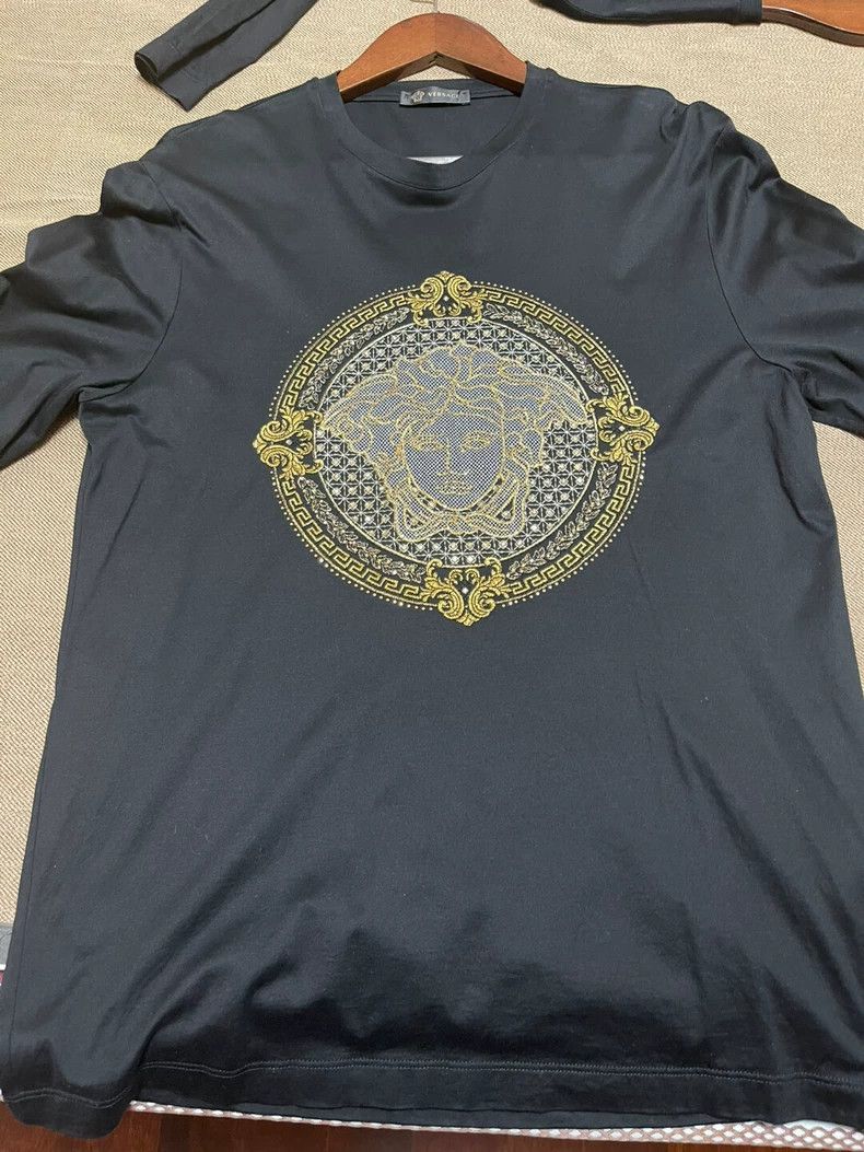Versace Main line long-sleeved T-shirt