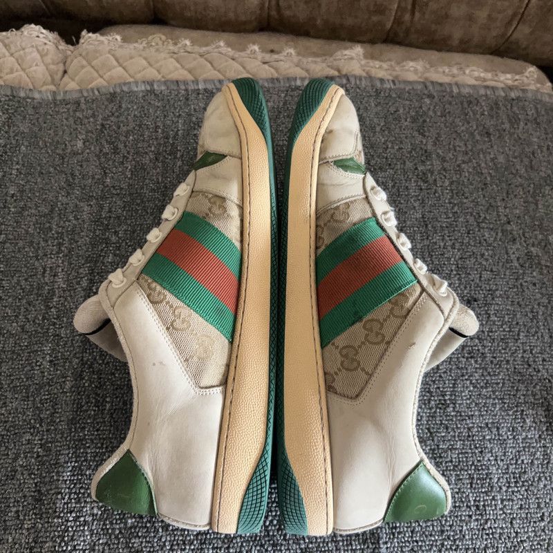 Gucci Gucci Screener Vintage Sneakers for Men - Size US 11 / EU 44 - 7 Thumbnail